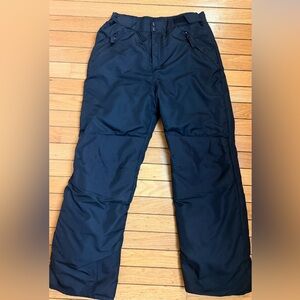 All in Motion boys insulated snow pants in black, size X-Large.